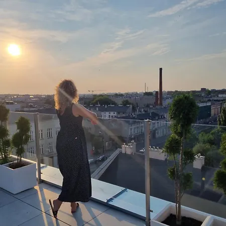 łódź4-100m Do Piotrkowskiej, Manufaktura, Zoo, Prywatny Parking W Budynku Apartament *